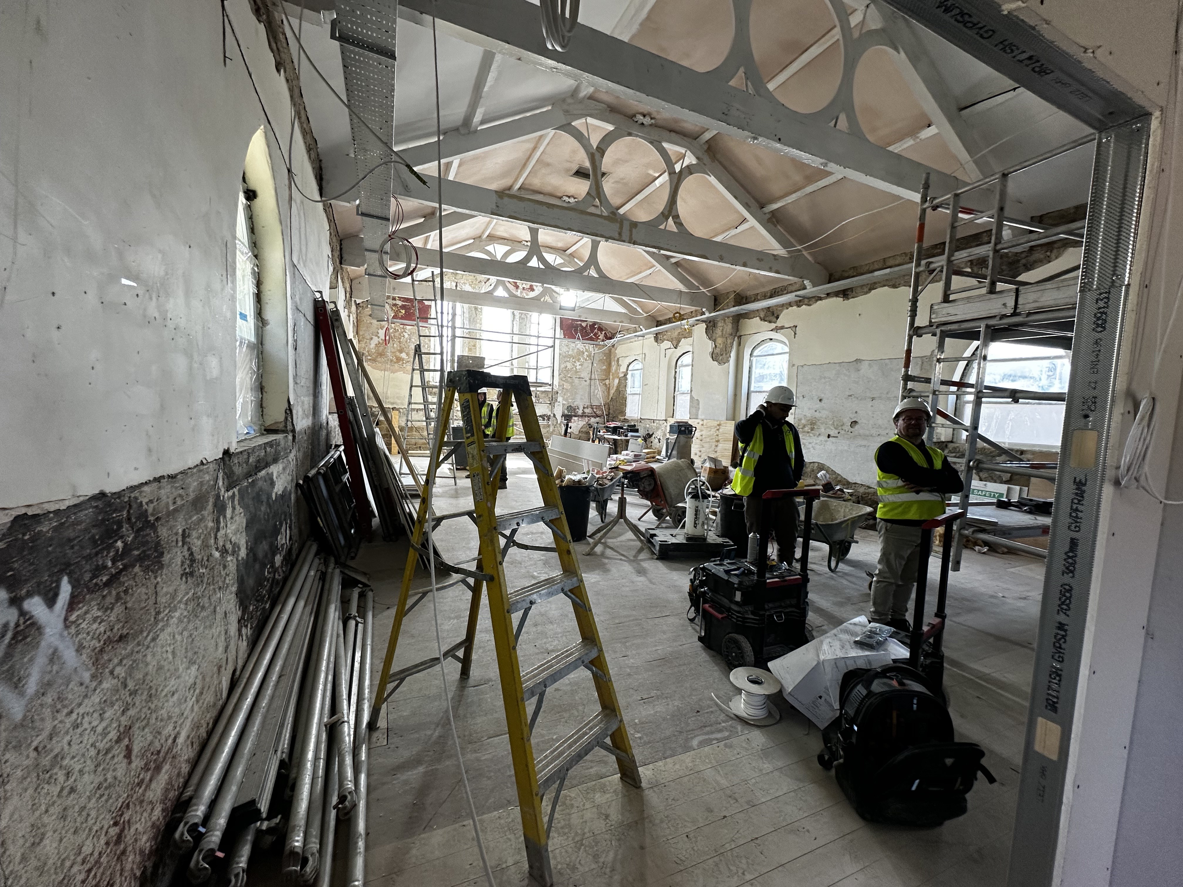 A view into Studio A