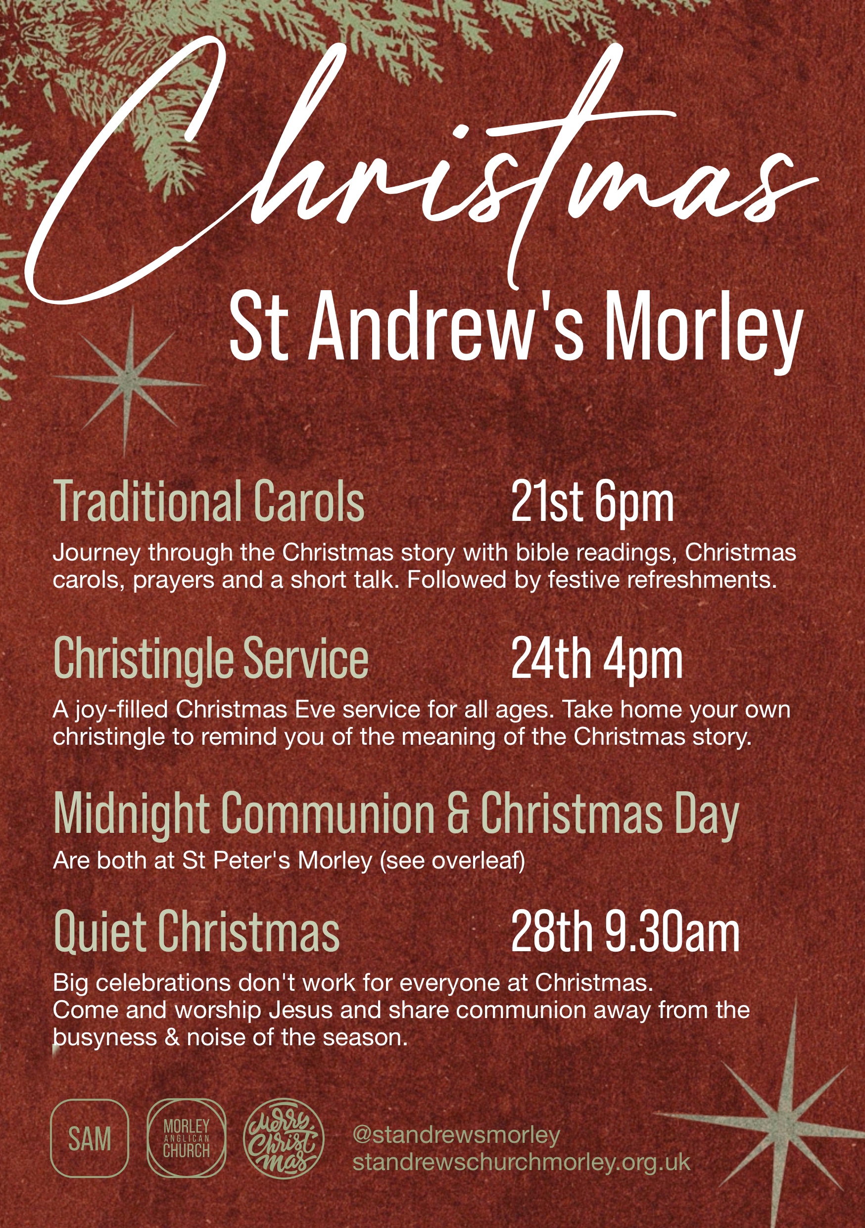 Christmas 25 Flyer SAM